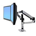 ERGOTRON LX REDESIGN DUAL ARM, POLE MOUNT, Pro 2 LCD, nebo 1LCD a NOTEBOOK