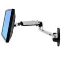 ERGOTRON LX Wall Mount Arm, Polished Aluminum - nástěnný držák, max. 34” LCD
