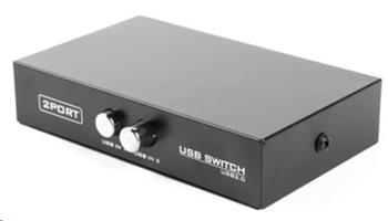 Gembird DSU-21 DataSwitch mechnický 2:1 USB