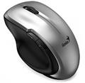 GENIUS Ergo 8200S, myš, bezdrátová, 1200 dpi, tichá, stříbrná