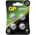 GP CR2016 baterie 4ks