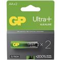 GP Ultra Plus AA LR6 1.5V, tužka, 2 pack
