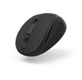 Hama bezdrátová optická myš MW-400 V2, ergonomická, černá