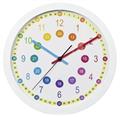 Hama Easy Learning, dětské nástěnné hodiny, průměr 30 cm, tichý chod