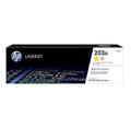HP 203A Yellow Original LaserJet Toner Cartridge, CF542A