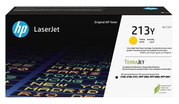 HP 213Y Extra High Yield Yellow LaserJet Toner Cartridge, W2132Y