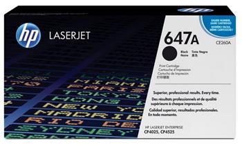 HP 647A Toner Cart Black, CE260A