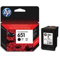 HP 651 Black Original Ink Advantage Cartridge, C2P10AE