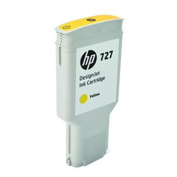 HP 727 žlutá inkoustová kazeta, F9J78A