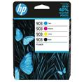 HP 903 CMYK Multipack Ink Cartridge, 6ZC73AE