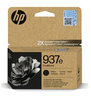 HP 937e EvoMore Black Original Ink Cartridge 4S6W9NE