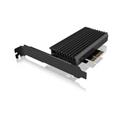 ICY BOX IB-PCI214M2-HSL PCIe card s M.2 M-Key socket pro jednu M.2 NVMe SSD