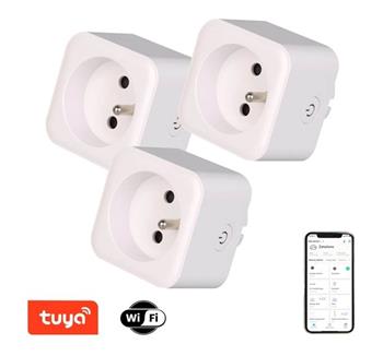 Immax NEO LITE Smart chytrá zásuvka v2 typ E, 3 ks