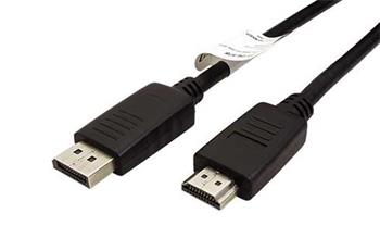 Kabel DisplayPort/HDMI DP M -> HDMI M, 3m