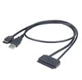 Kabel eSATA pro HDD s USB napájením