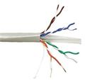 Kabel UTP kulatý, kat. 6, AWG24, Eca, 305m, drát