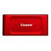 Kingston externí SSD 2000GB XS1000 červený
