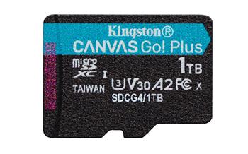 Kingston paměťová karta 1TB microSDXC Canvas Go Plus Gen4 A2 U3 V30 Card