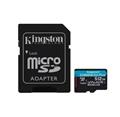 Kingston paměťová karta 512GB microSDXC Canvas Go Plus Gen4 A2 U3 V30 Card + ADP