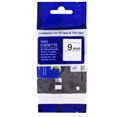 Kompatibilní PRINTLINE páska s Brother TZE-M921, 9mm, černý tisk/stříbrný matný podklad