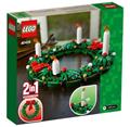 LEGO Exkluzivní sety - Vánoční věnec 2 v 1 40426 