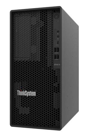 Lenovo ThinkSystem ST45v3 EPYC 4344P 8C 65W 3.8GHz / 1x32GB / 2x2TB SATA NHS 3,5”(3) / SW RAID / noDVD / noXCC / 500W fi