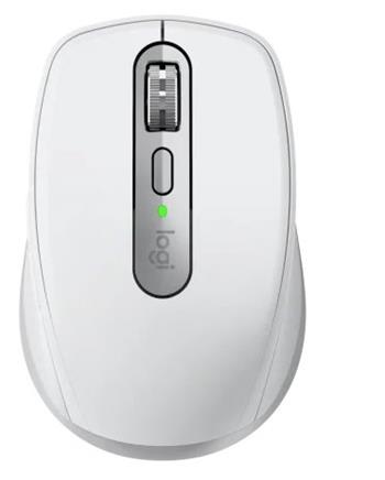 Logitech Master Series MX Anywhere 3S for Mac - Myš - 6 tlačítka - bezdrátový - Bluetooth - bledě šedá