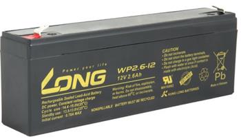 LONG baterie 12V 2,6Ah F1 (WP2.6-12)