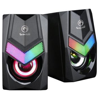 Marvo reproduktory SG-118, 6W, RGB podsvícení