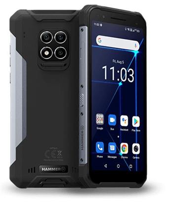 MYPHONE HAMMER CONSTRUCTION STŘÍBRNÝ