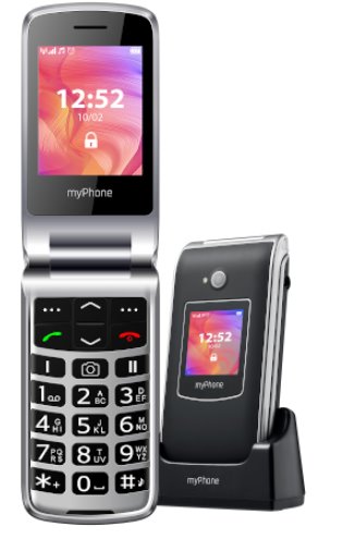 MYPHONE RUMBA 2 ČERNÝ S NABÍJECÍM STOJÁNKEM