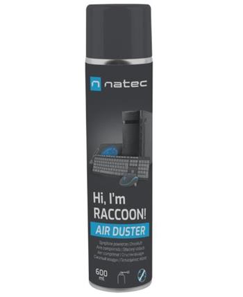 Natec stlačený vzduch RACCOON AIR 600 ml