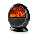 Nedis HTFA21BK Keramický topný ventilátor s efektem plamene