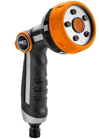 NEO Tools pistolový rozprašovač s regulací proudu 5 funkcí, ZAP/VYP palcem
