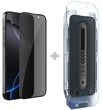Nillkin Tvrzené Sklo 0.25mm Guardian 2.5D pro Apple iPhone 16 Pro Black (s aplikátorem)