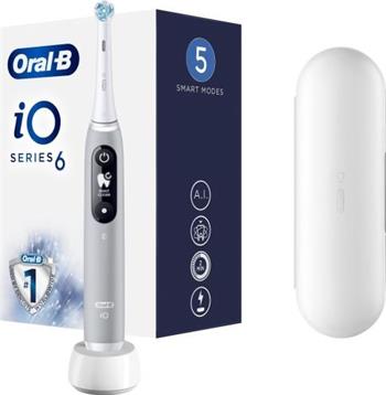 ORAL-B iO Series 6 Grey Opal, zubní kartáček
