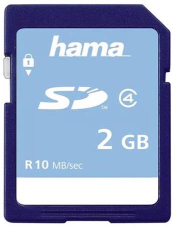 Paměťová karta Hama SD 2 GB CLASS 4 10 MB/s