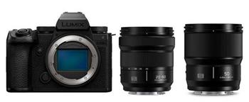 Panasonic LUMIX S5 M2X + Lumix R 20-60 + S50 kit b