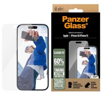 PanzerGlass Apple iPhone 16 Classic Fit