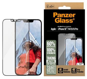 PanzerGlass Apple iPhone 16e/14/13/13 Pro s instalačním rámečkem