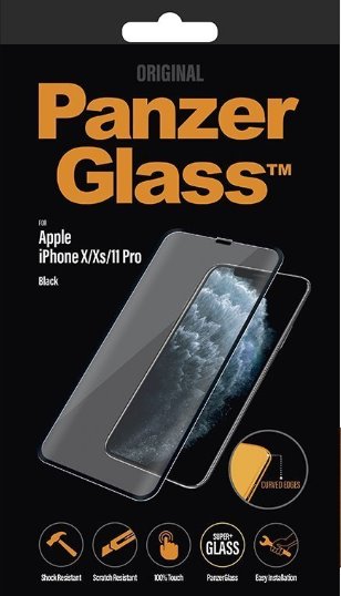 PanzerGlass Edge-to-Edge pro Apple iPhone X/Xs/11 Pro černé