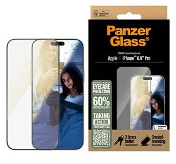 PanzerGlass EyeCare Apple iPhone 16 Pro Max s instalačním rámečkem