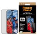 PanzerGlass Privacy na Apple iPhone 17 Pro Max s instalačním rámečkem