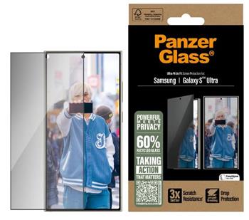 PanzerGlass Privacy Samsung Galaxy S25 Ultra s instalačním rámečkem