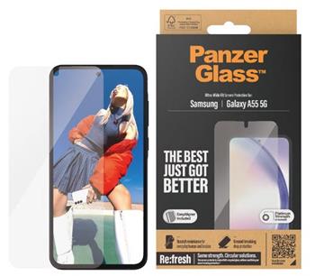 PanzerGlass Samsung Galaxy A55 5G s instalačním rámečkem