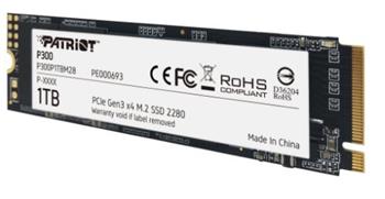 Patriot P300 1TB M.2 2280 PCIe SSD