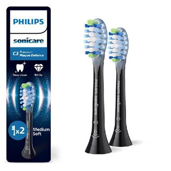 Philips Sonicare HX9042/88 Premium Plaque Defense 2ks černé