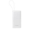 Powerbanka Baseus Bipow 2 10000mAh 20W s kabelem USB-C bílá