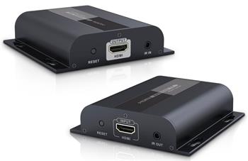 PremiumCord HDMI extender na 120m přes LAN, over IP, HDBitT