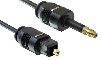 PremiumCord Kabel 3,5mm mini Toslink - Toslink, OD:2.2mm, délka 3m